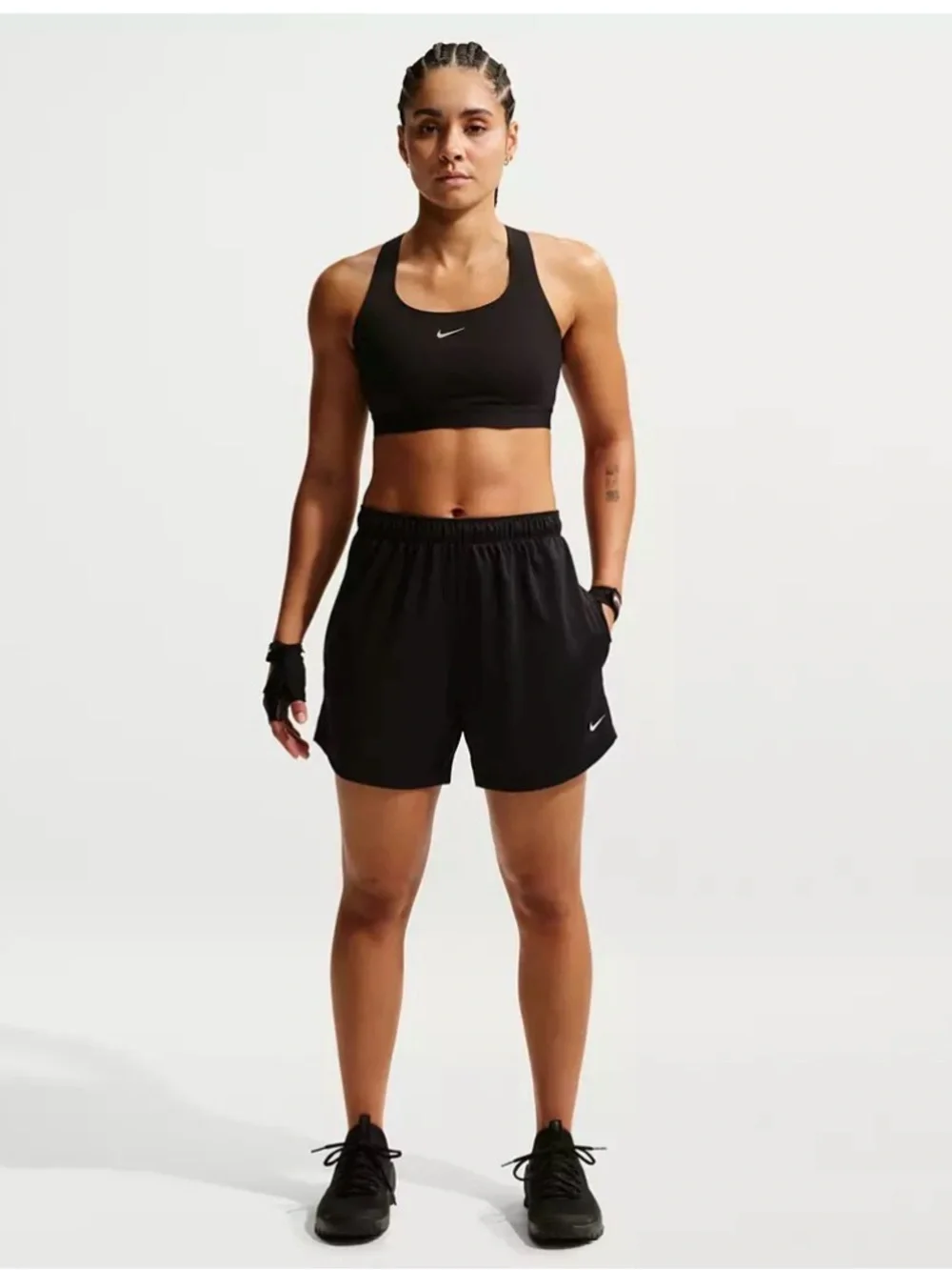 Nike Women's Black Athletic Training Shorts